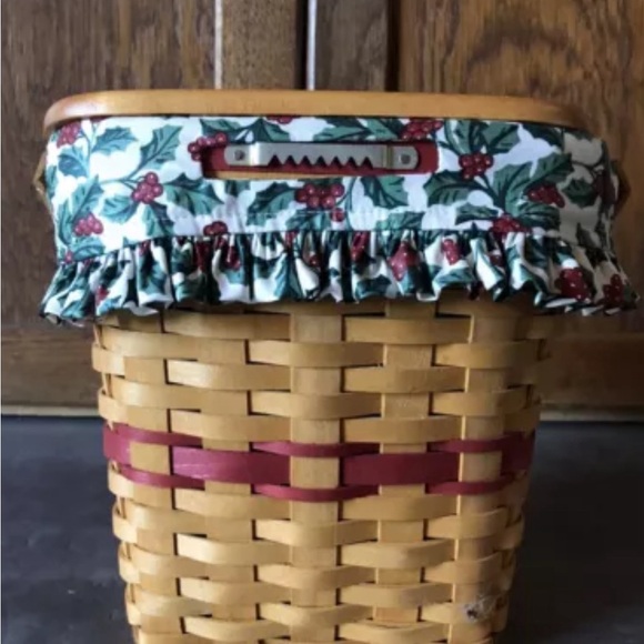 Vintage Longaberger Christmas Collection 1998 Edition Glad Tidings Basket - Picture 3 of 6